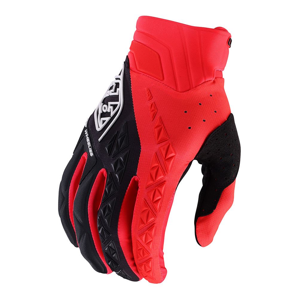 Troy Lee Designs 2024 SE Pro Gloves Solid Glo Red